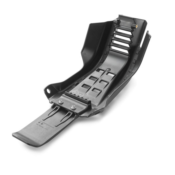 KTM Skid plate with linkage protection